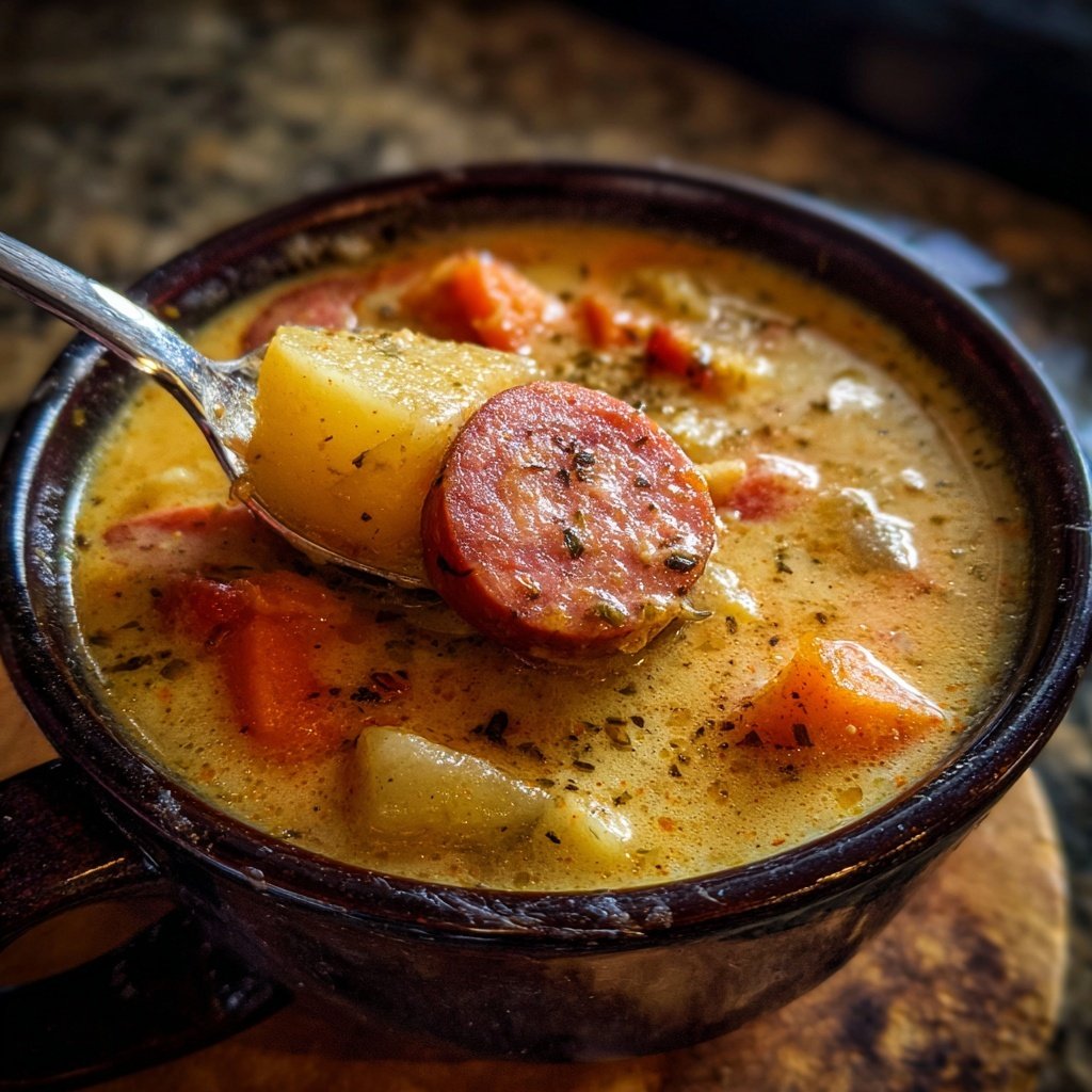 Kielbasa Potato Soup