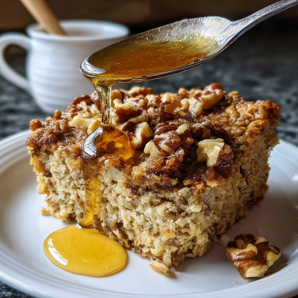 Maple Walnut Baked Oatmeal