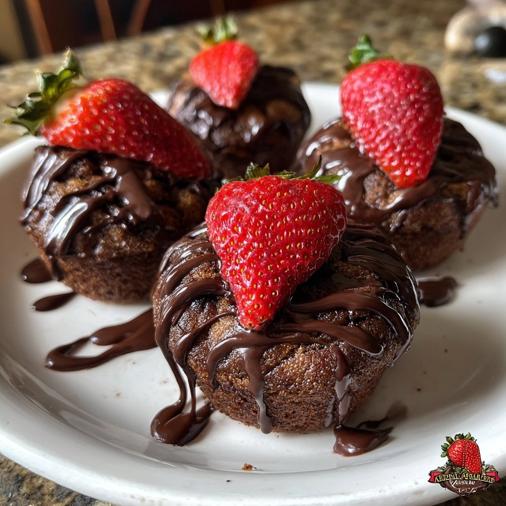 Chocolate Covered Strawberry Cupcakes