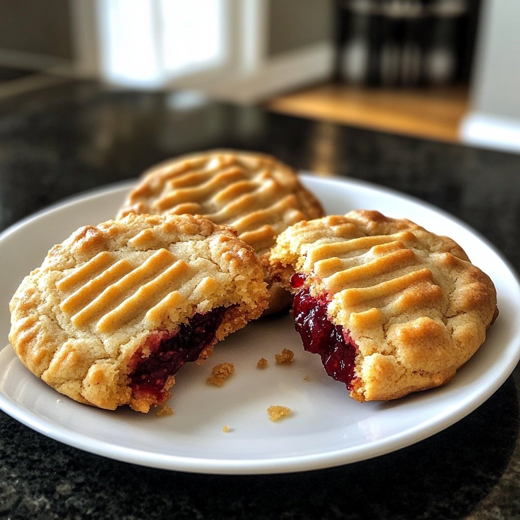 Filled Hildabrötchen Cookies