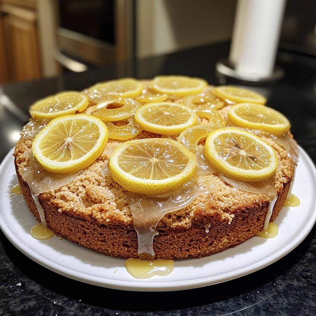 Meyer Lemon Semolina Cake