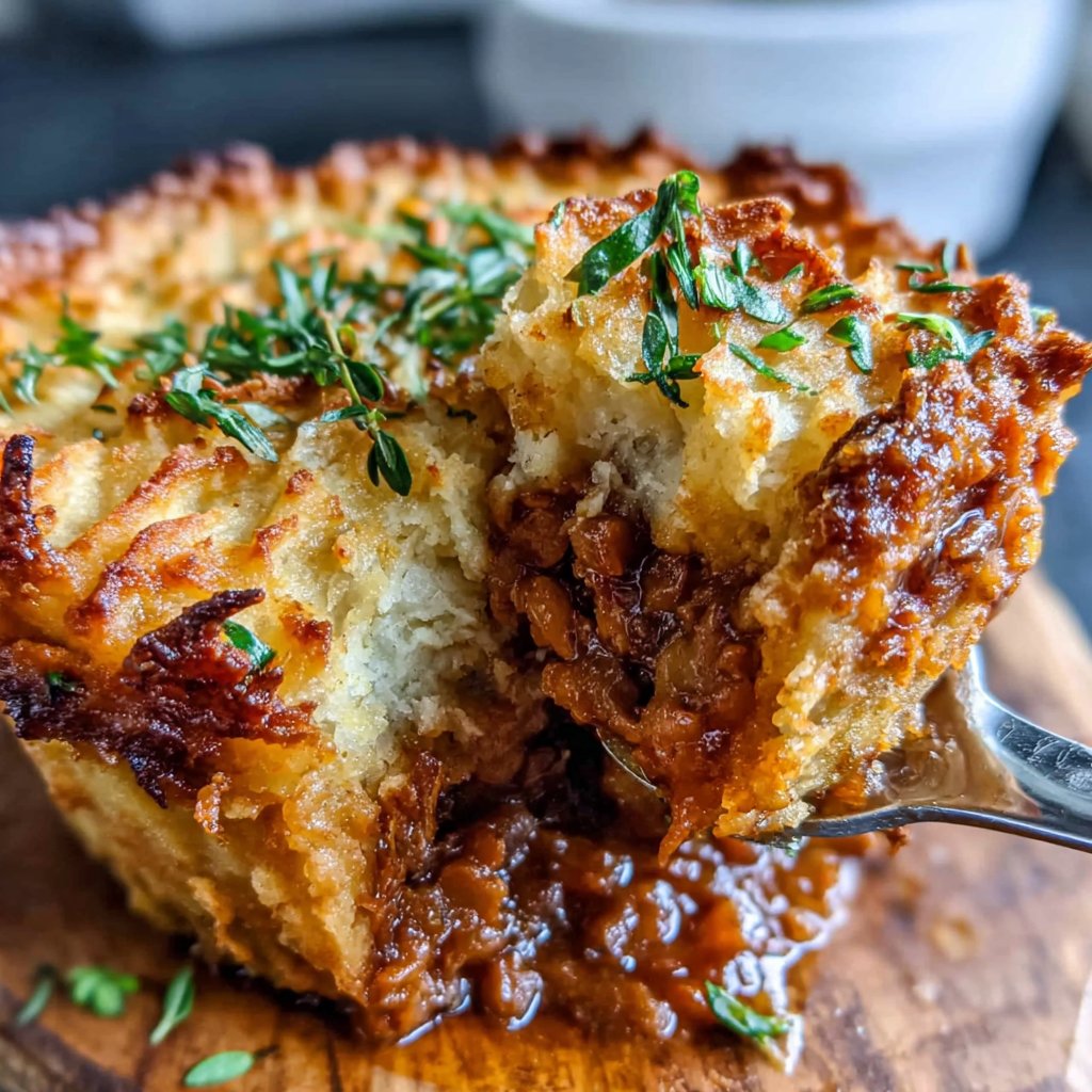 Sweet Potato & Lentil Shepherd’s Pie