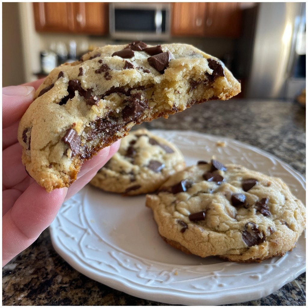 Bakery Style Chocolate Chip Cookies