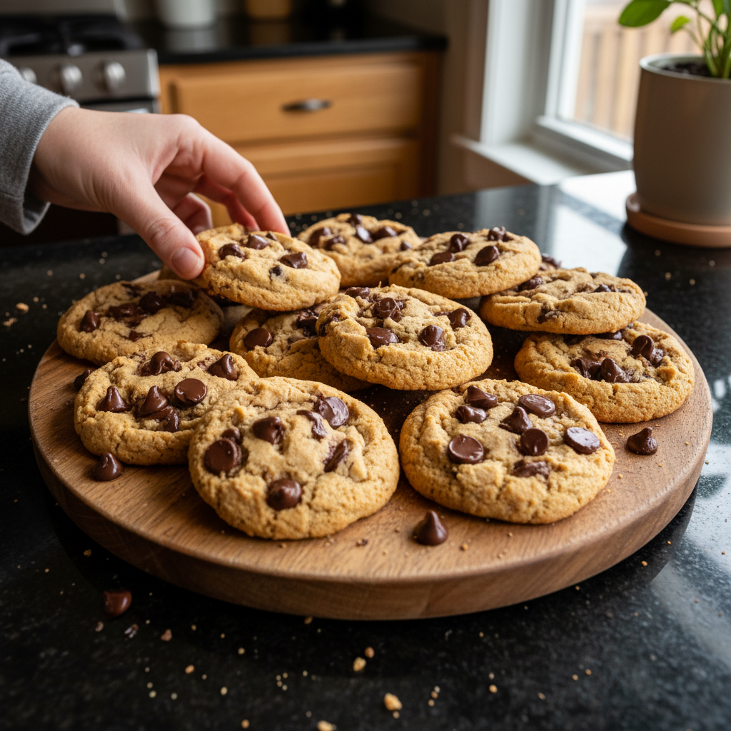 Peanut Butter Chocolate Chip Cookies