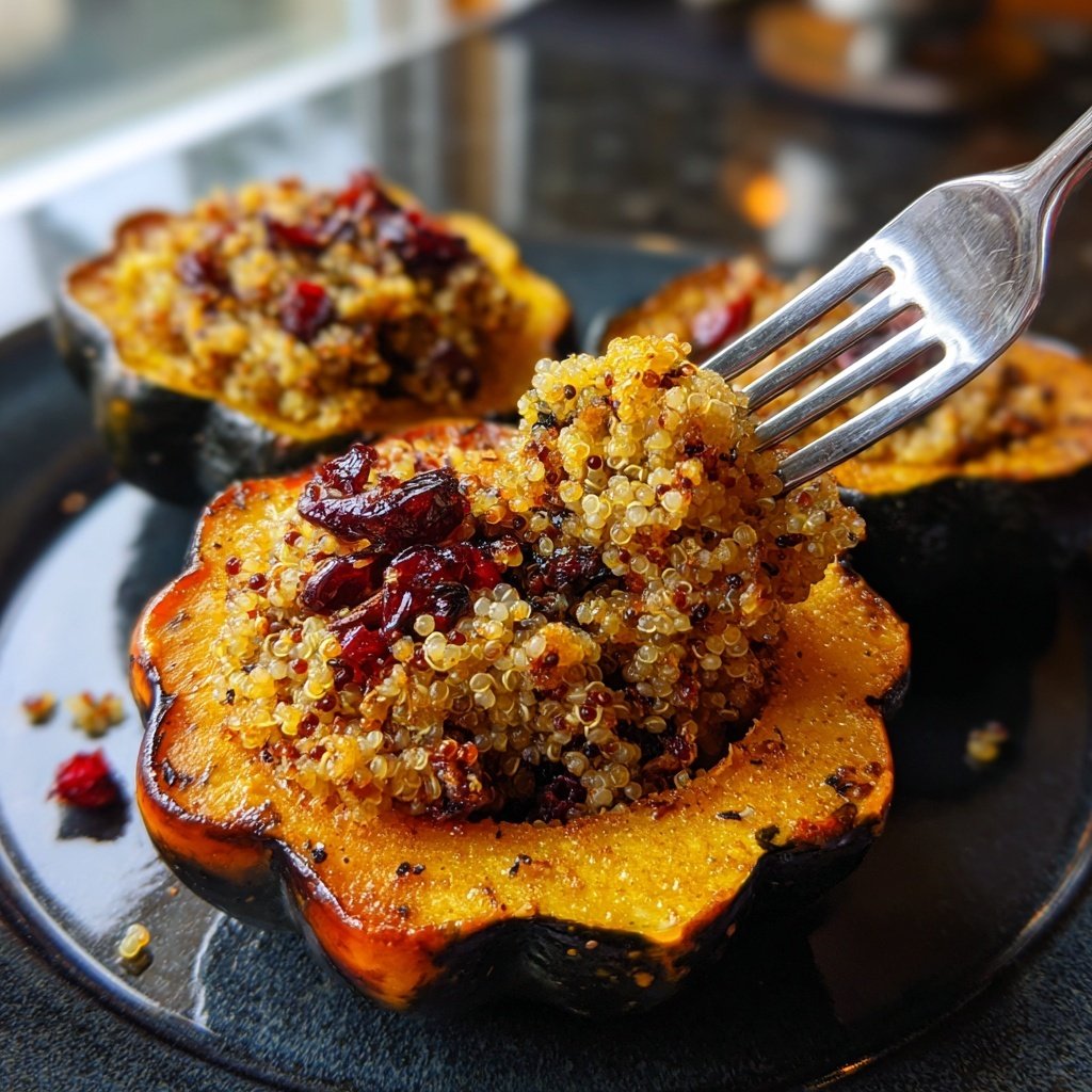 Stuffed Acorn Squash Delight