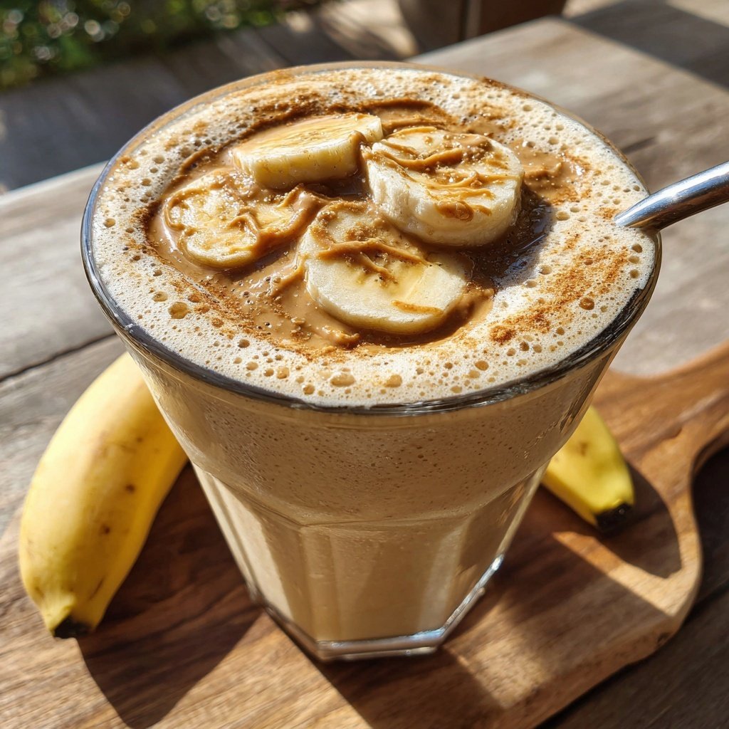 Banana Peanut Butter Smoothie