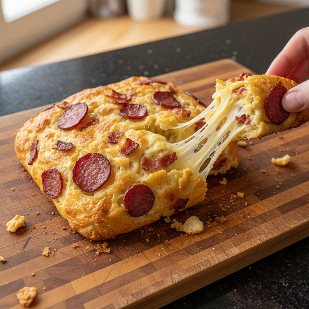 Savory Cheese and Meat Delight