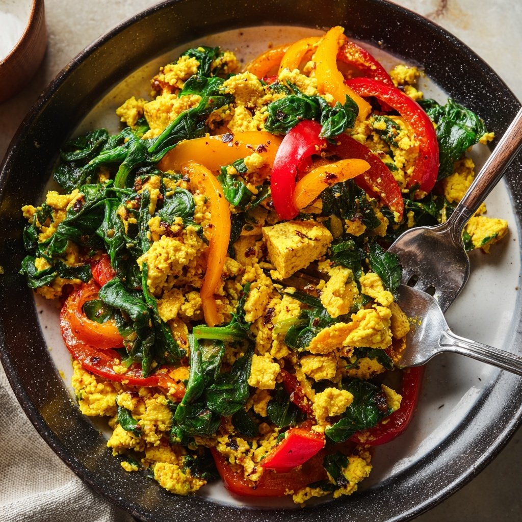 Tofu Veggie Scramble