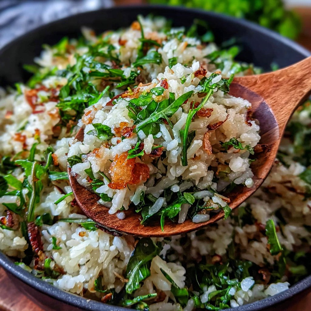 Dandelion and Grains Pilaf