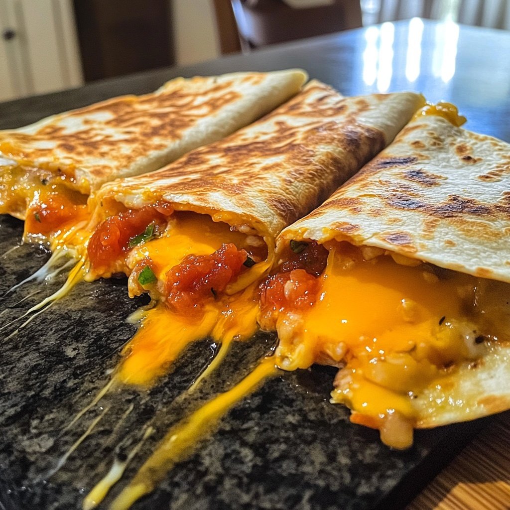 Fried Egg Quesadilla