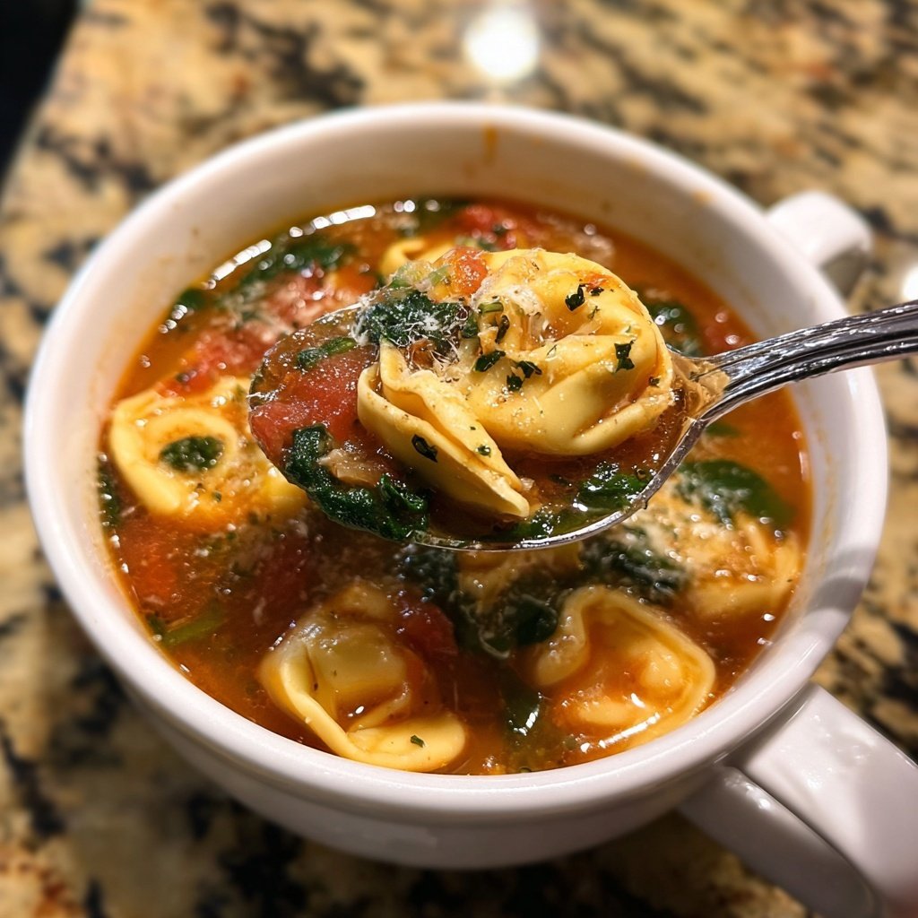 Tuscan Tortellini Soup