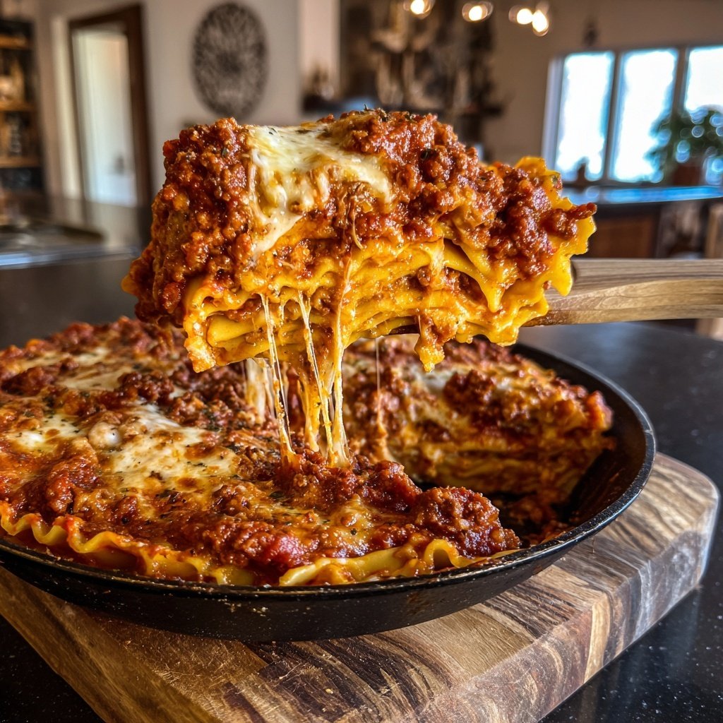 Lasagna Soup Beef Ricotta Dollop