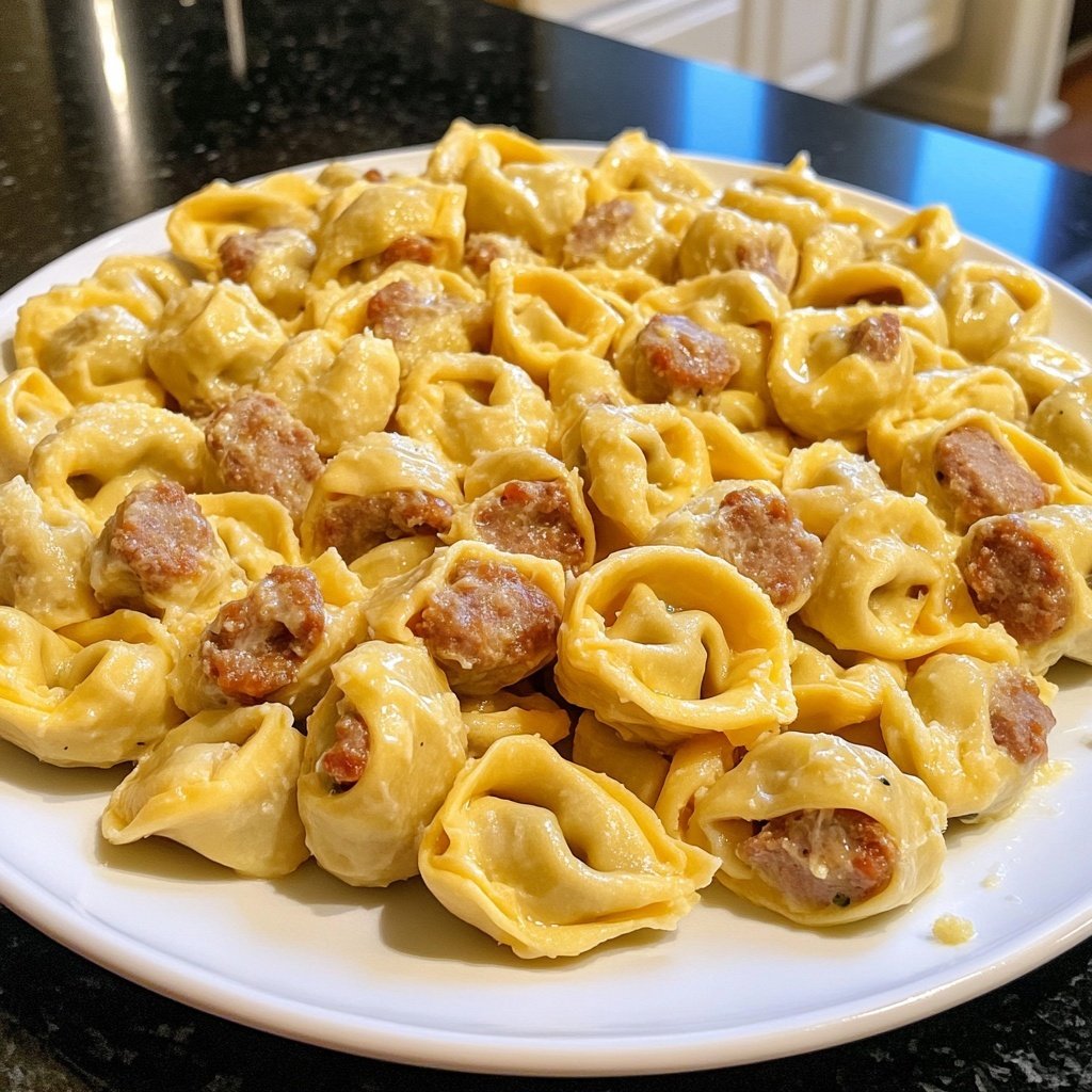 Easy Italian Sausage Tortellini