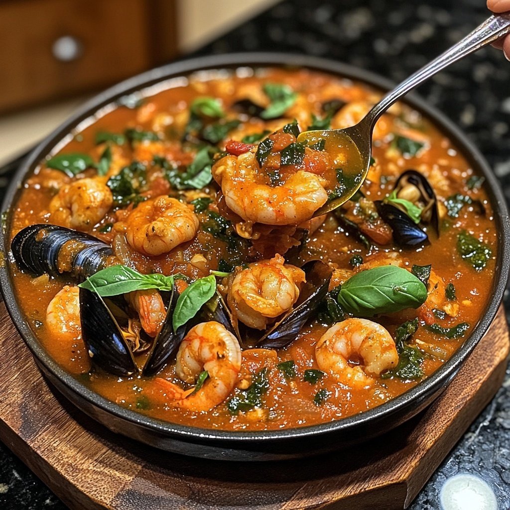 Savor Every Spoonful of Easy Cioppino Delight