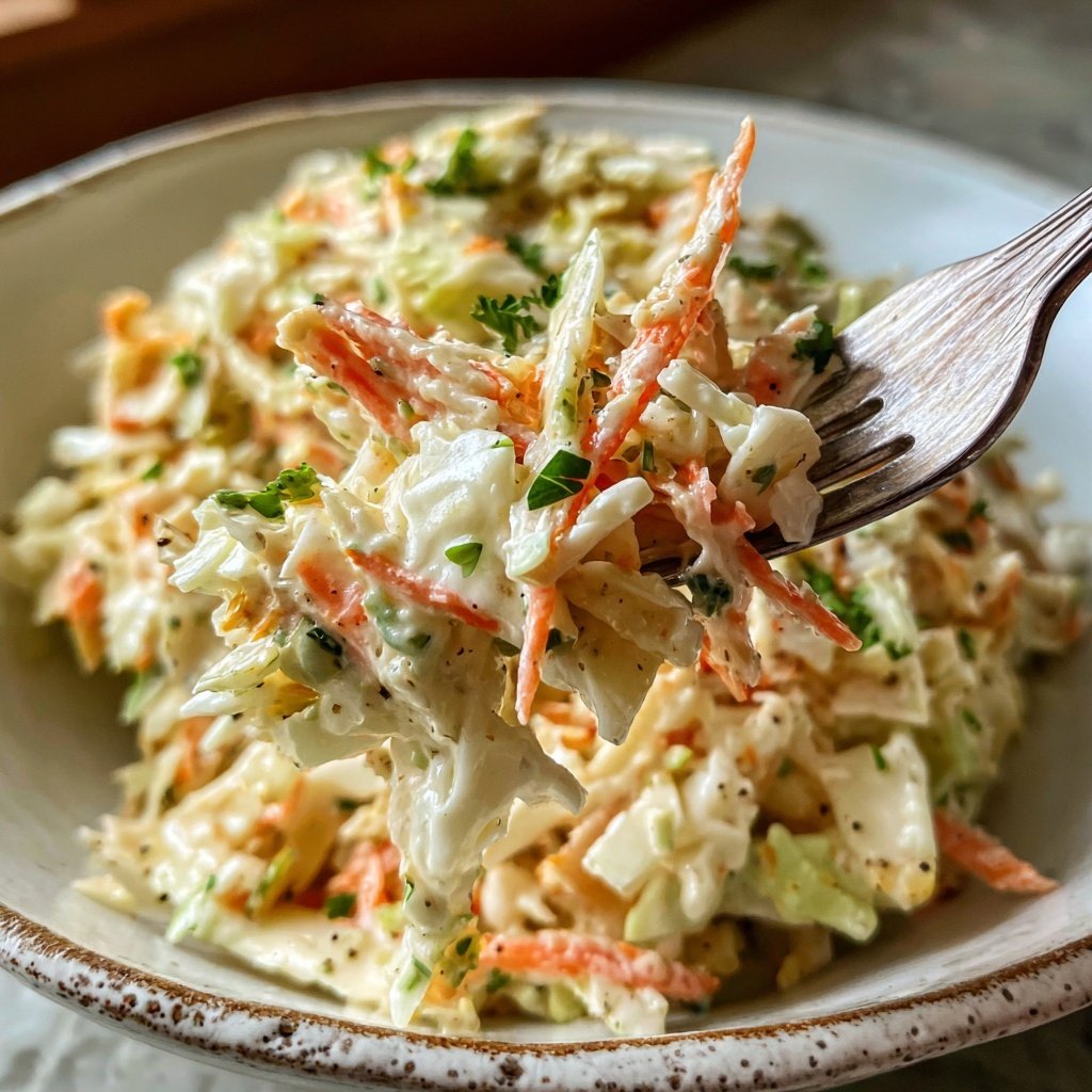 Classic Coleslaw with Veggies