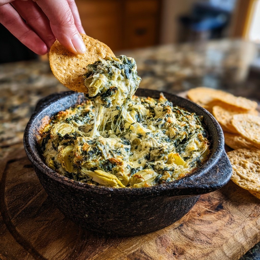 Spinach Artichoke Dip Creamy and Rich