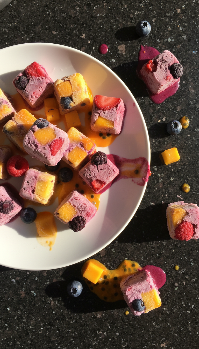 Fruit Fusion Frozen Yogurt Bites