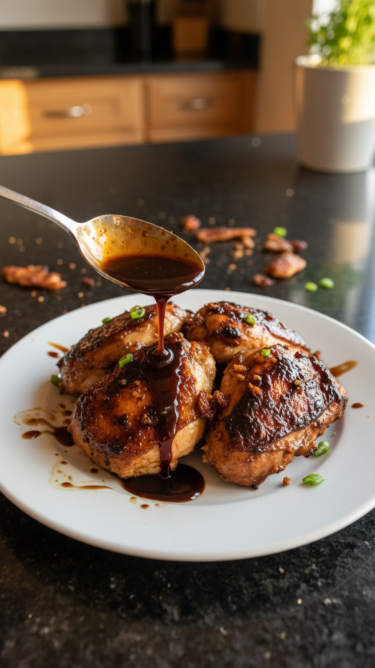 Savory Asian Balsamic Chicken