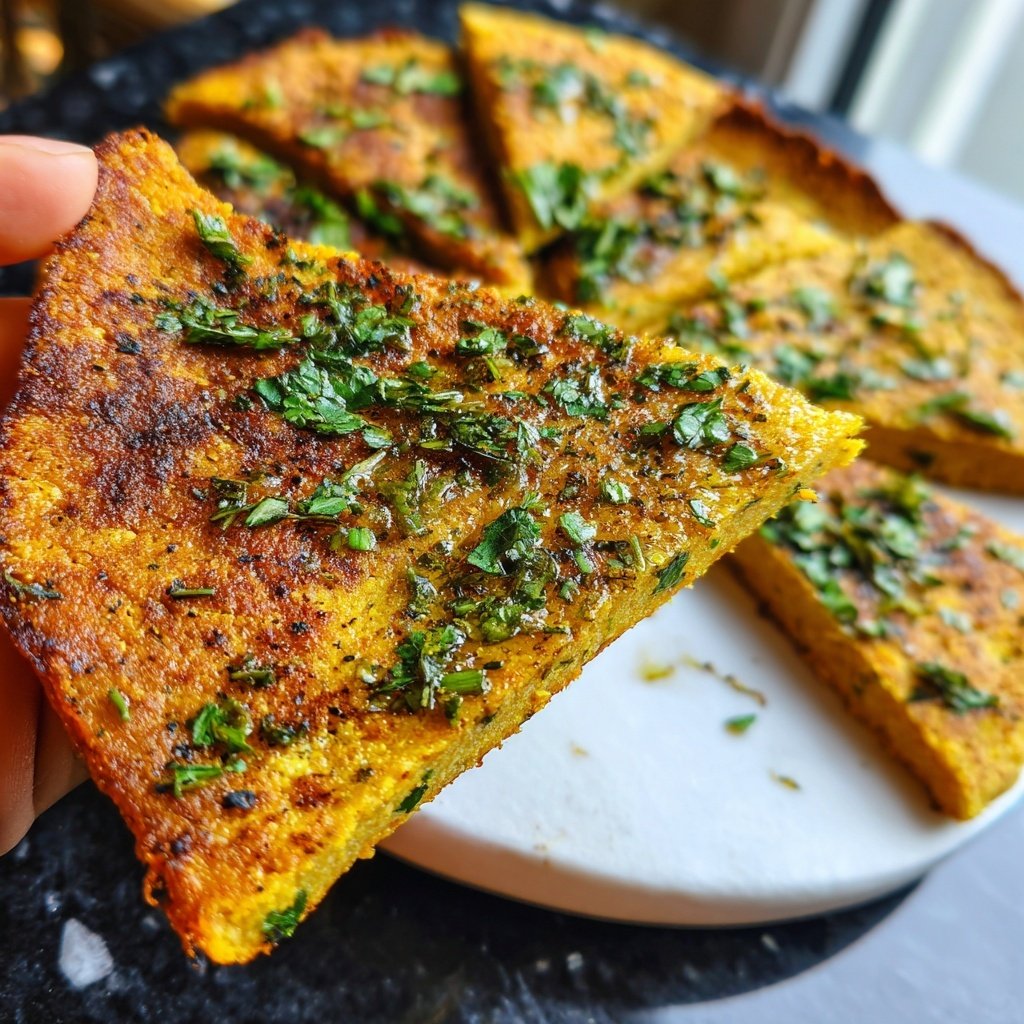 Socca Chickpea Flatbread