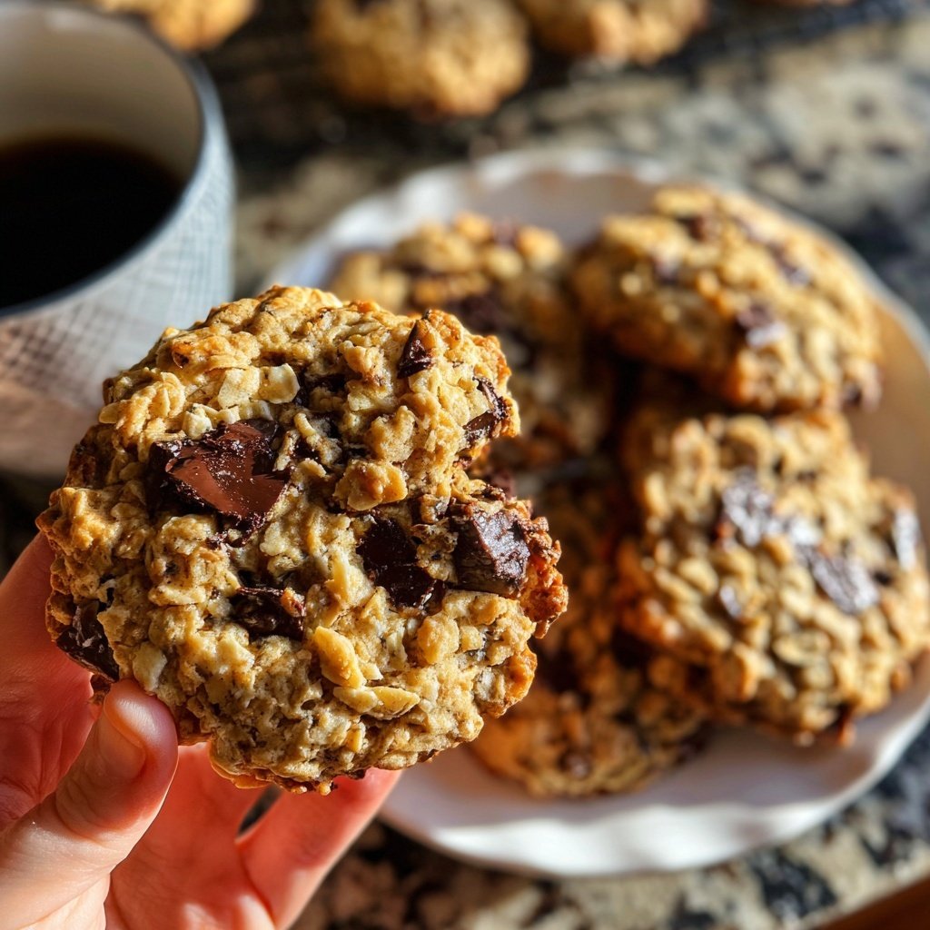 Oatmeal Chocolate Chip Breakfast Cookies